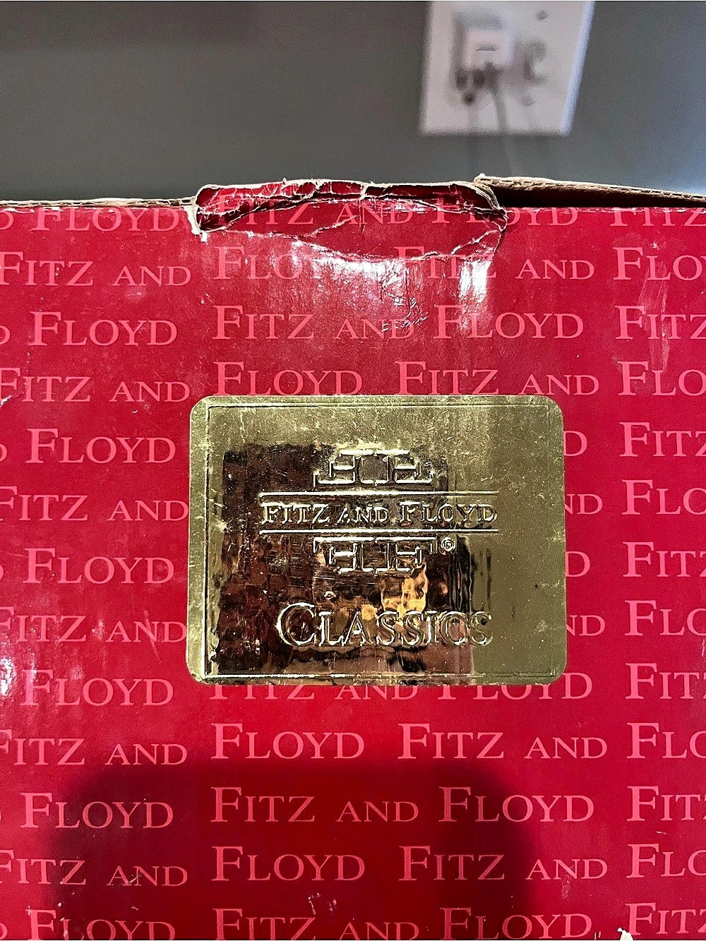 Fitz and Floyd Jolly Ole St. Nick Candy Dish Christmas - Picture 4 of 5